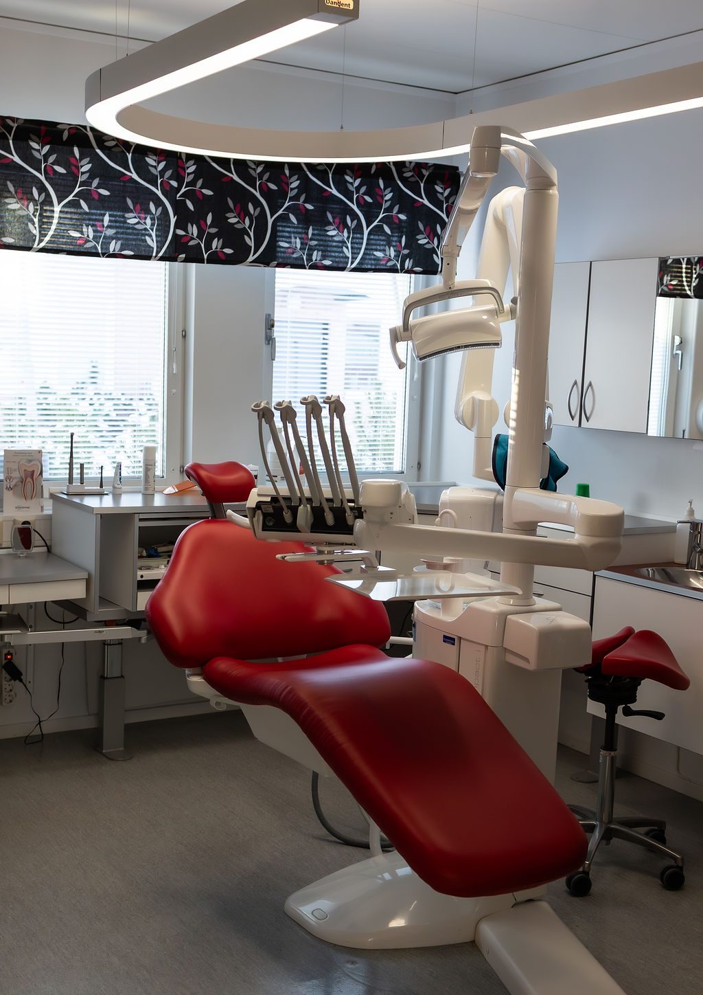 Redo behandlingsrum på Arninge Tandklinik