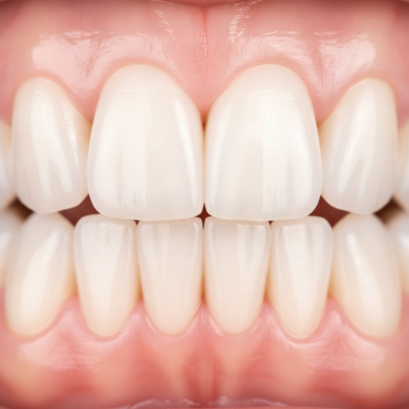 Tandläkare visar en Invisalign-skena för en patient